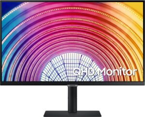 PC-scherm - SAMSUNG S27A600NWU - 27 WQHD - IPS-paneel - 4 ms - HDMI / DisplayPort