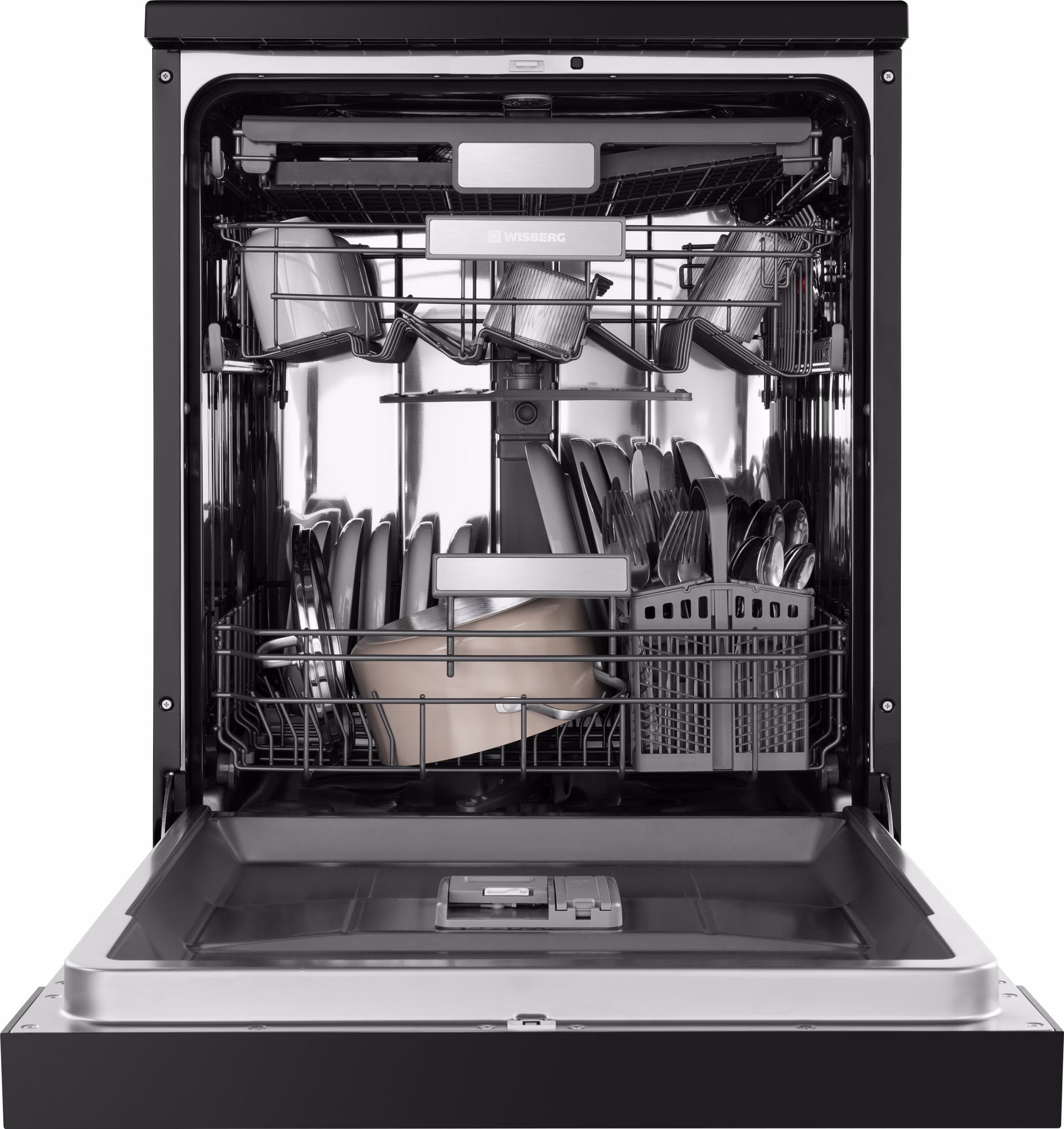 Wisberg WBDW40CB Vrijstaande Vaatwasser - Afbeelding 3