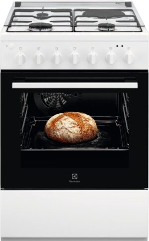mix kooktoestel 57l 4 lichts wit - electrolux - lkm624088w