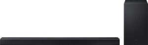 Samsung HW-Q600A Geluidsbalk Zwart Dolby Atmos, incl. draadloze subwoofer, Bluetooth, USB
