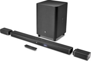 JBL Bar 5.1 - Soundbar met draadloze subwoofer en afneembare speakers - Zwart