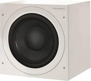 Bowers & Wilkins ASW610 - Actieve Hifi Subwoofer voor Muziek en Film - Mat Wit (per stuk)