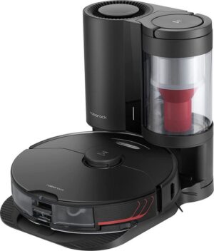 Roborock S7 MaxV Plus robotstofzuiger - Zwart - 1,5 l - Zakloos