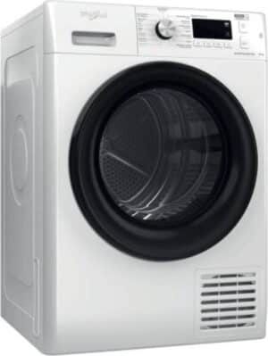Whirlpool FFT M11 9X3BY BE, Vrijstaand, Voorbelading, Condensatie, Wit, Draaiknop, Touch, Rechts