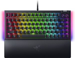 Razer BlackWidow V4 75% - Mechanisch Gaming Toetsenbord - Orange Switch - RGB - Qwerty - Zwart