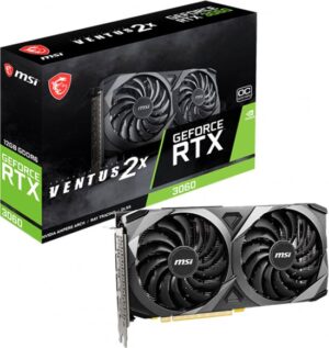 MSI VENTUS GeForce RTX 3060 2X 12G OC NVIDIA 12 GB GDDR6